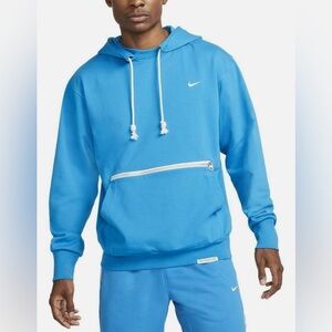 Nike DRI-FIT Standard Issue Men's Pullover Hoodie Blue Size medium